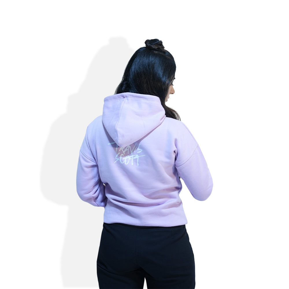 Down-Shoulder Graphic Hoodie – Relaxed Fit Streetwear